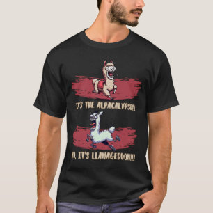 T-shirt Alpacalypse et Llamageddon Funny Alpaca et Llama