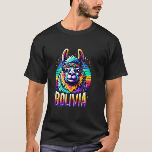 T-shirt Alpaga drôle de Bolivie - Llama bolivien