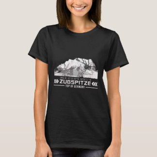 T-shirt Alpes de Zugspitze Montagnes de Wetterstein Randon