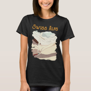 T-shirt Alpes suisses