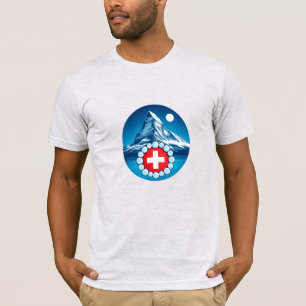 T-shirt Alpes suisses - Matterhorn