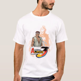 T-shirt Alpha 3 Ryu et Akuma de Street Fighter
