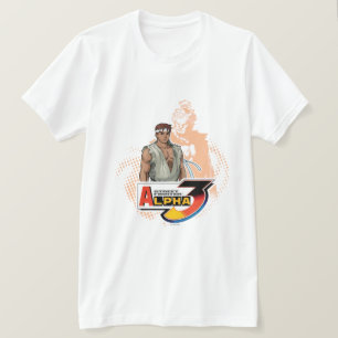 T-shirt Alpha 3 Ryu et Akuma de Street Fighter