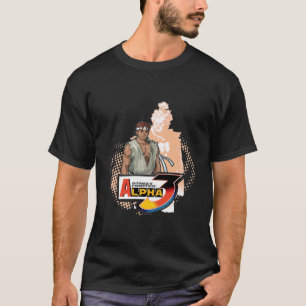 T-shirt Alpha 3 Ryu et Akuma de Street Fighter