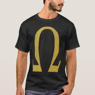T-shirt Alpha Omega Letter Greek Alphabet