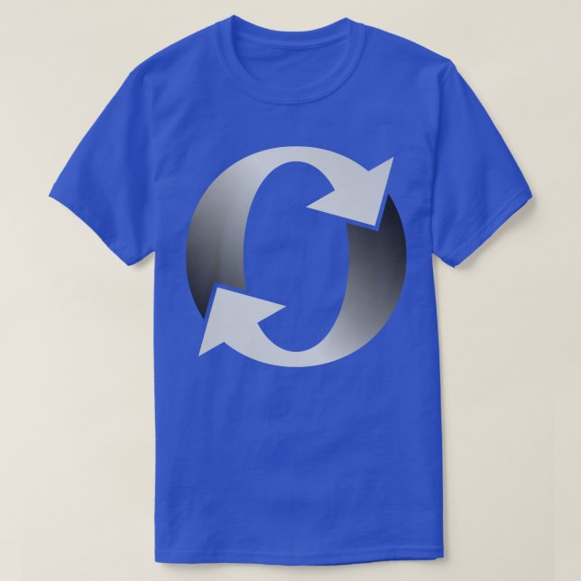 T-shirt Alphabet O 5 (Design devant)