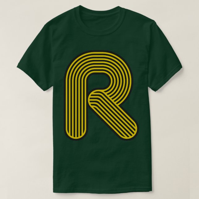 T-shirt Alphabet R 14 (Design devant)