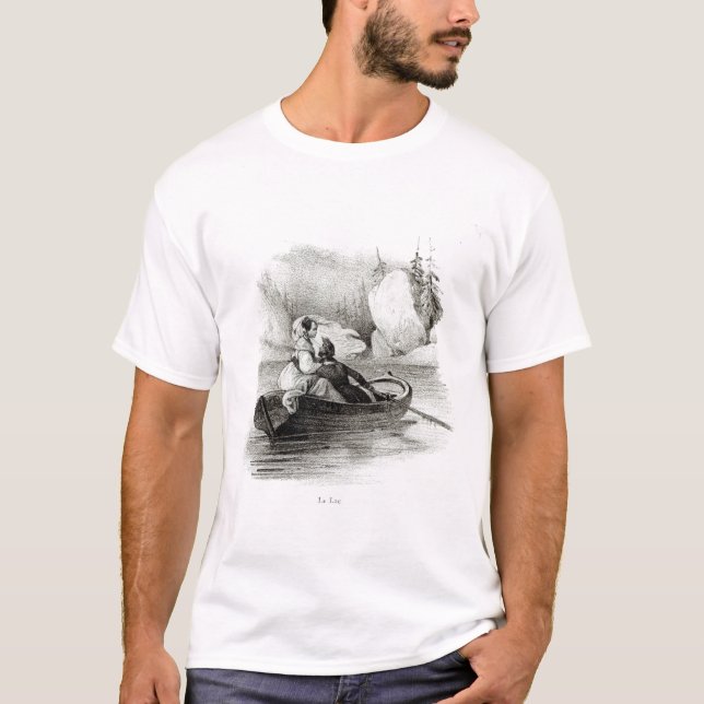 T-shirt Alphonse de Lamartine et Elvire (Devant)