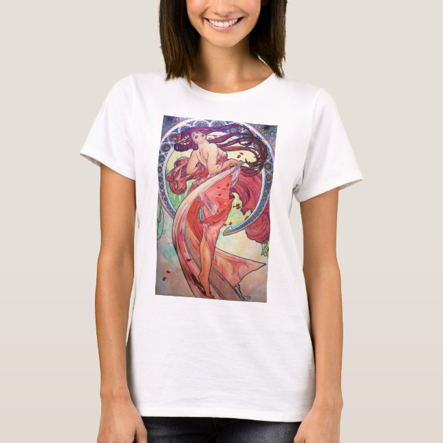 T-shirt Alphonse Mucha (Devant)