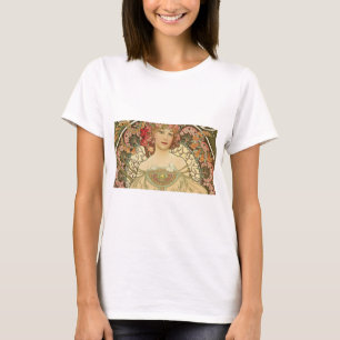 T-shirt Alphonse Mucha - Art Nouveau Master