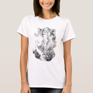 T-shirt Alphonse Mucha JOB ISOGS