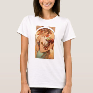 T-shirt Alphonse Mucha - les fruits