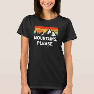 T-shirt Alpinisme Nature Montagnes Nature sauvage Explorez