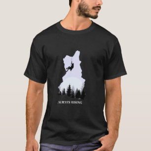 T-shirt Alpinisme Vintage Escalade Grimpeur Montagnes