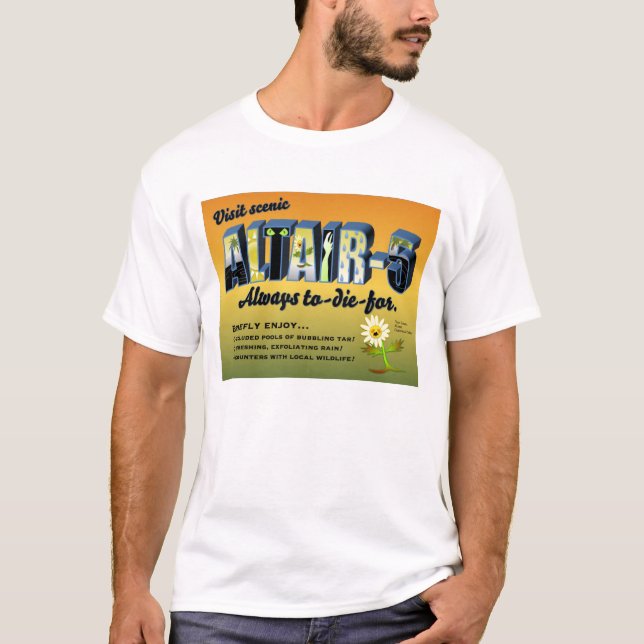 T-shirt Altair-5 pittoresque de visite (Devant)