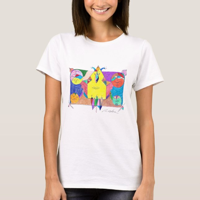 T-shirt AlterEgoArt par Robert Odom (Devant)