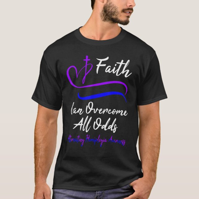 T-shirt Alternating HemiplegiaAwareness Support Christian  (Devant)