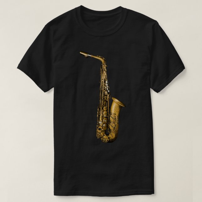T-shirt Alto saxophone (Design devant)