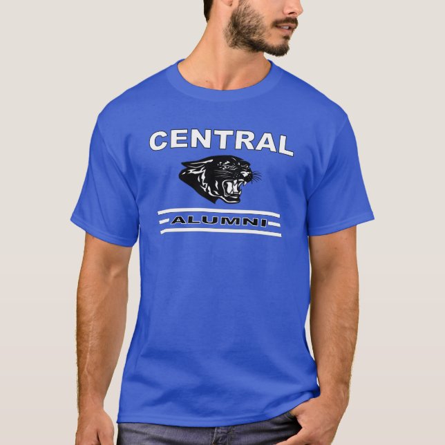 T-shirt Alumine centrale Bleu royal profond (Devant)