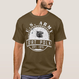 T-shirt Alumni de Fort Polk Louisiana La Tigerland Veteran