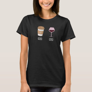 T-shirt AM Coffee PM Win Drinking Beer Coffee Win   Drinks