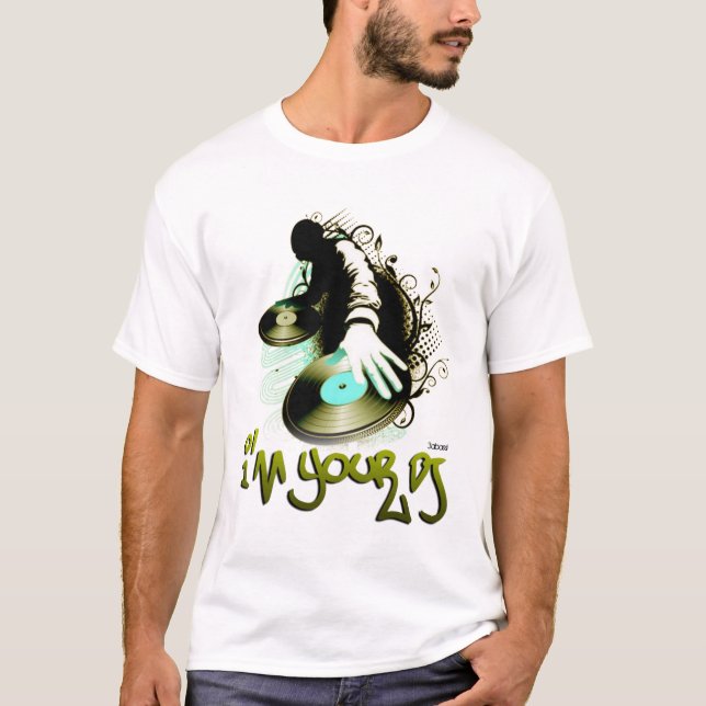 T-shirt AM le votre DJ (Devant)