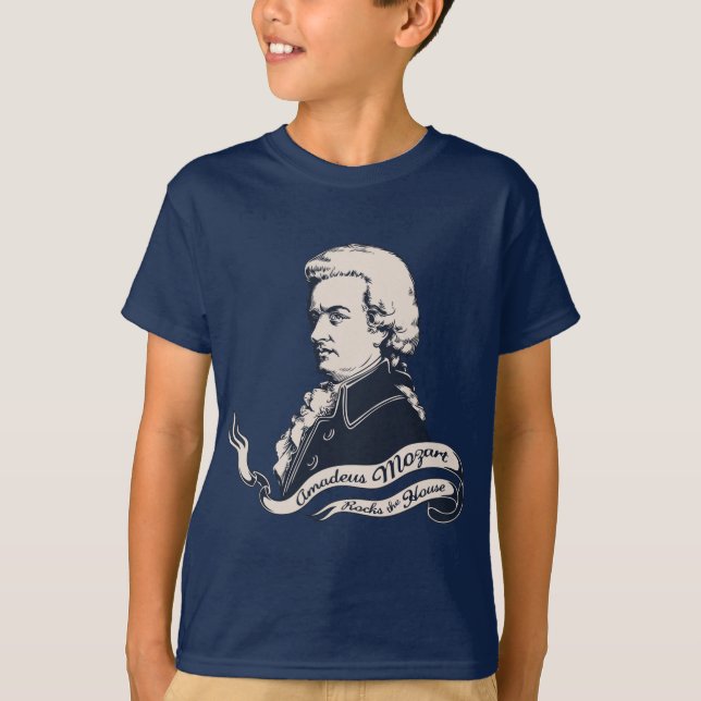 T-shirt Amadeus bascule la Chambre (Devant)