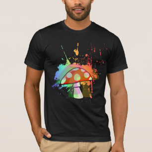 T-shirt Amanita Muscaria Psychedelic Champhroom