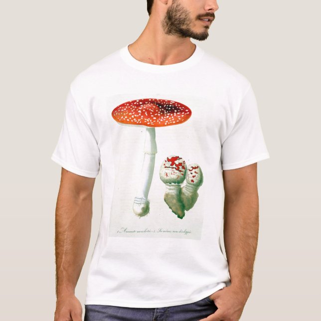 T-shirt Amanite Muscaria de "Phytographie Medicale" par J (Devant)
