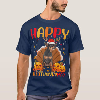 T-shirt Amant Chien amusant Happy Miniature Pinscher Chien