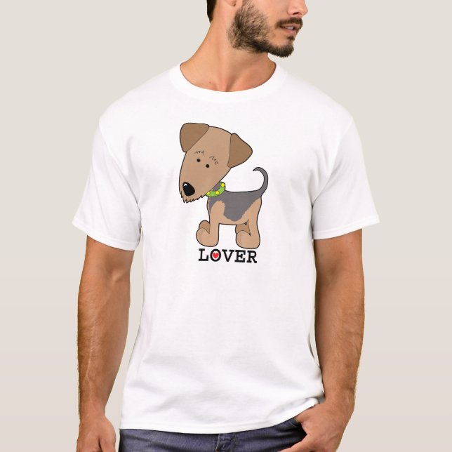 T-shirt Amant d'Airdale (Devant)
