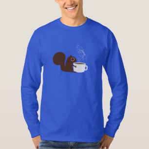 T-shirt Amant de café d'écureuil