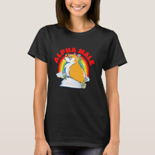 T-shirt Amant de chat mâle alpha Humour de chat Drôle de p