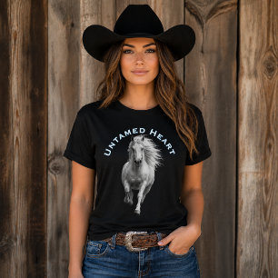 T-shirt Amant de Cheval à Cœur Sauvage