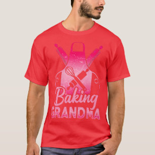 T-shirt Amant de cuisine drôle grand-mère Baker grand-mère