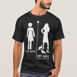T-shirt amant de furet mon épouse