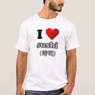 T-shirt Amant de sushi