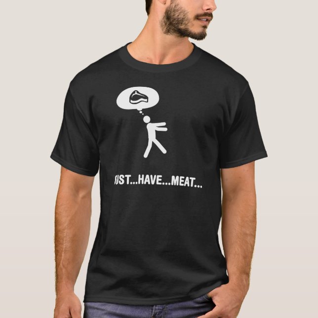 T-shirt Amant de viande (Devant)