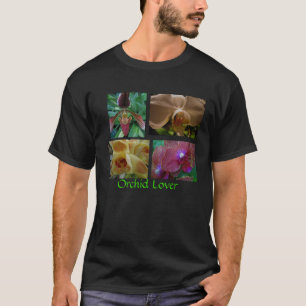 T-shirt Amant d'orchidée