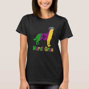 T-shirt Amant du Chien Berger Allemand Carnaval Mardi Gras