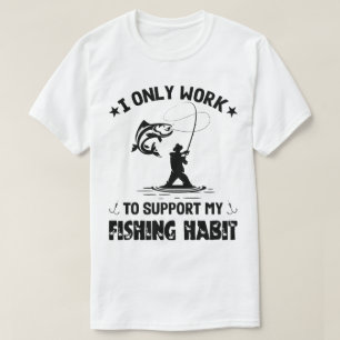 T-shirt Amant Pêcheur, Idée Cadeau Pêcheur