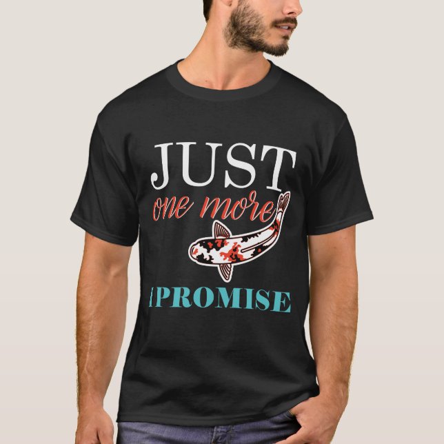T-shirt Amants drôles de poissons de propriétaire de Koi (Devant)