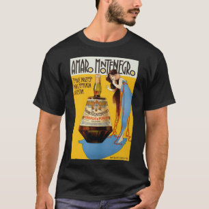 T-shirt Amaro Monténégro Alimentation Vintage&amp ; Boire 