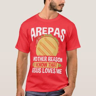 T-shirt Amateur de Arepa colombien Fabricant d'Arepas de n