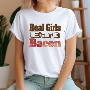 T-shirt Amateur de bacon mignon drôle