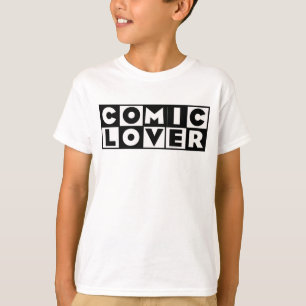 T-shirt Amateur de bande dessinée gras Design