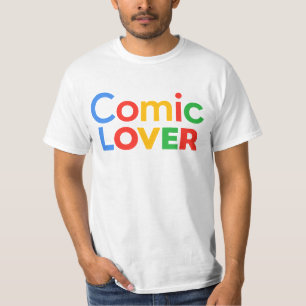 T-shirt Amateur de bandes dessinées