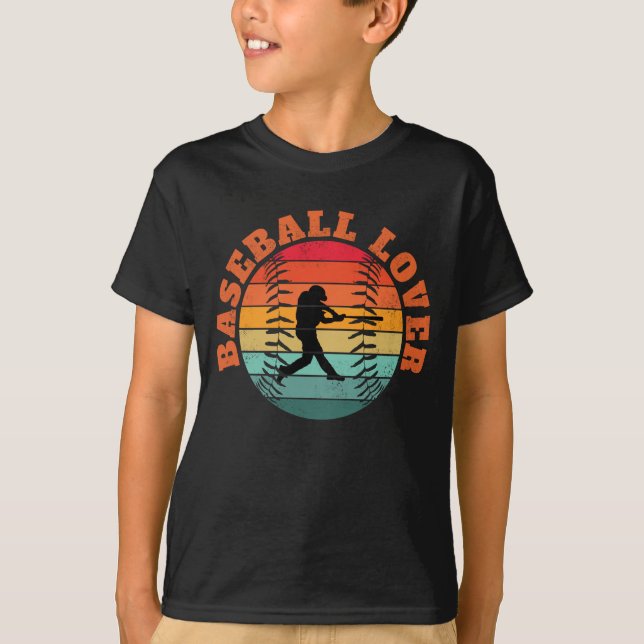 T-shirt Amateur de baseball (Devant)