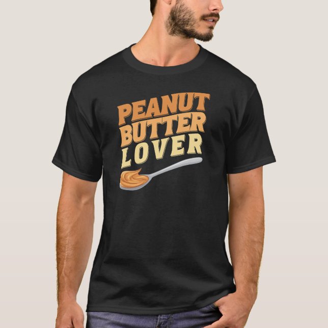 T-shirt Amateur de beurre d'arachide (Devant)