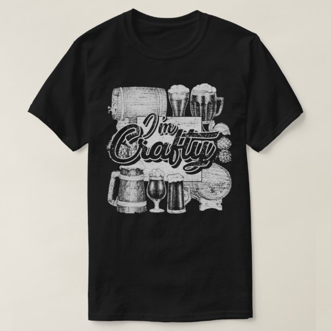 T-shirt amateur de bière (Design devant)